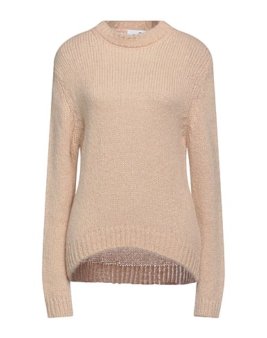 NIŪ Jumper Beige 45% Acrylic, 35% Polyamide, 20% Alpaca wool, Viscose, Metallic Polyester