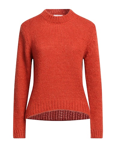 NIŪ Pullover Mattone 45% Acrilico, 35% Poliammide, 20% Lana di alpaca, Viscosa, Poliestere metallizzato