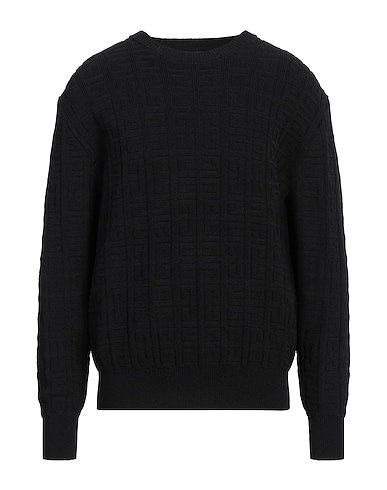 GIVENCHY Sweater Black 90% Viscose, 5% Polyamide, 4% Polyester, 1% Elastane