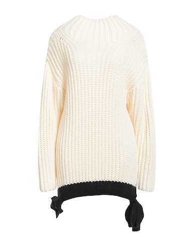 STEFANO MORTARI Sweater Off white 45% Acrylic, 37% Alpaca wool, 18% Virgin Wool