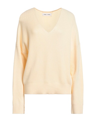 SAMSØE Φ SAMSØE Pullover Cremeweiß 100% Baumwolle