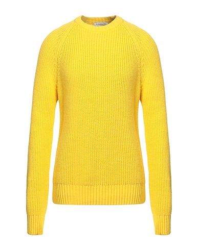 MANUEL RITZ Jumper Yellow 75% Acrylic, 10% Wool, 10% Viscose, 5% Alpaca wool