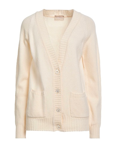 DRUMOHR Cardigan Ivory 100% Lambswool