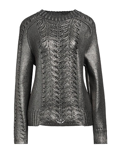 ALBERTA FERRETTI Jumper Grey 100% Virgin Wool