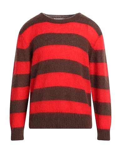 AMARANTO Pullover Marrone 50% Lana mohair, 30% Poliammide, 20% Lana