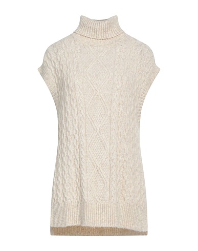 BAUM UND PFERDGARTEN Sleeveless sweater Beige 51% Polyamide, 49% Wool