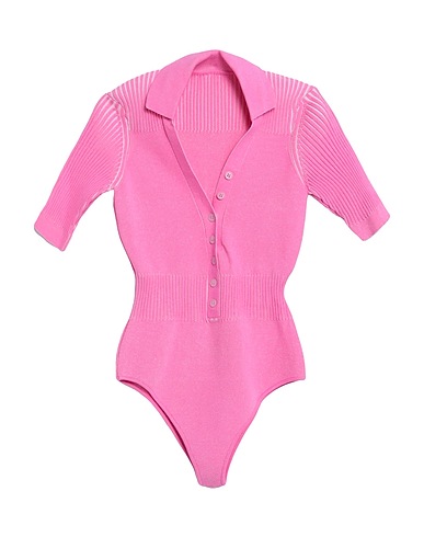 JACQUEMUS Jumper Pink 85% Viscose, 15% Polyester