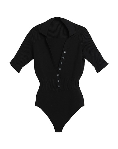 JACQUEMUS Pullover Nero 85% Viscosa, 15% Poliestere