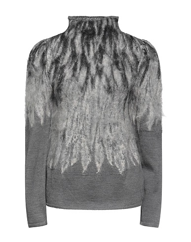 ALBERTA FERRETTI Dolcevita Grigio 100% Lana Vergine, Lana mohair, Poliammide