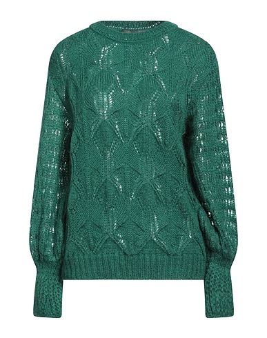 ALBERTA FERRETTI プルオーバー グリーン モヘヤ 50% / ナイロン 32% / バージンウール 18% / ポリウレタン