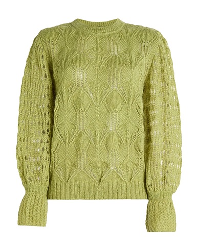 ALBERTA FERRETTI プルオーバー ライトグリーン モヘヤ 50% / ナイロン 32% / バージンウール 18% / ポリウレタン