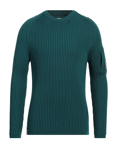 C.P. COMPANY Sweater Deep teal 60% Merino Wool, 40% Acrylic