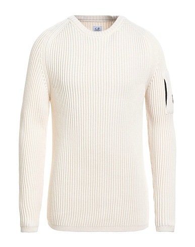C.P. COMPANY Sweater Ivory 60% Merino Wool, 40% Acrylic