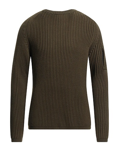 C.P. COMPANY Jumper Military green 60% Merino Wool, 40% Acrylic