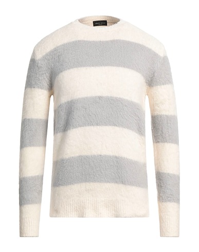 ROBERTO COLLINA Pullover Avorio 80% Cotone, 16% Nylon, 4% Elastan