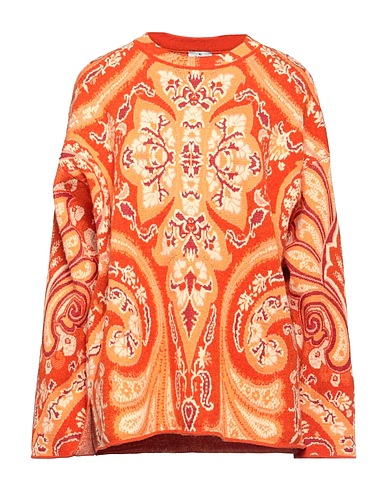 ETRO Jumper Orange 91% Wool, 7% Viscose, 2% Polyamide