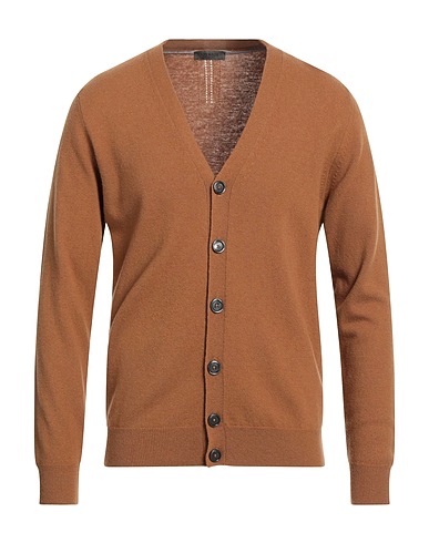 MASQ Cardigan Camel 100% Wool