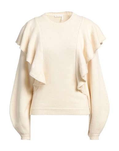CHLOÉ Maglia in Cachemire Avorio 100% Cachemire