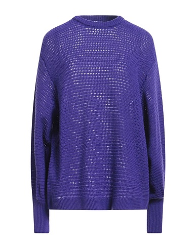 NUDE Sweater Dark purple 70% Virgin Wool, 30% Cashmere