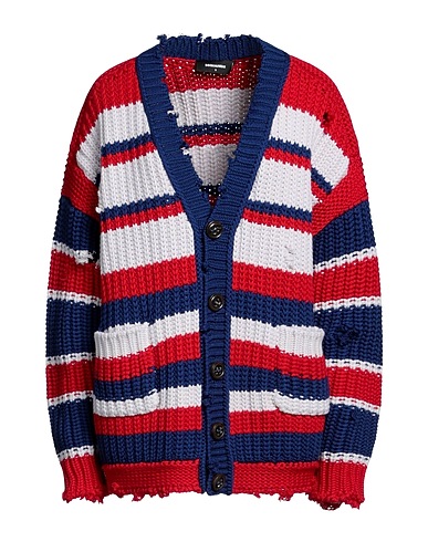 DSQUARED2 Cardigan Blue 97% Wool, 3% Cashmere
