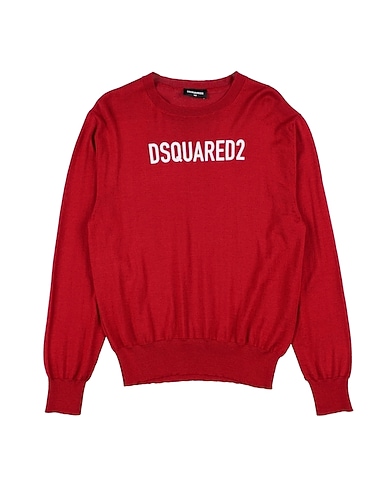 DSQUARED2 Jumper Brick red 50% Acrylic, 50% Wool