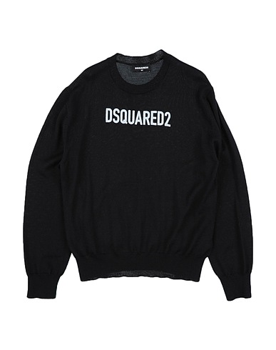 DSQUARED2 Pullover Nero 50% Acrilico, 50% Lana