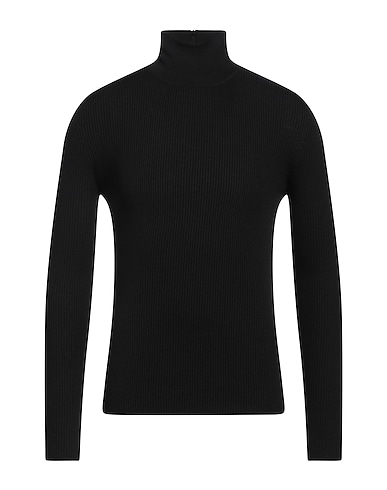 DOLCE&GABBANA Sweater with zip Black 100% Virgin Wool