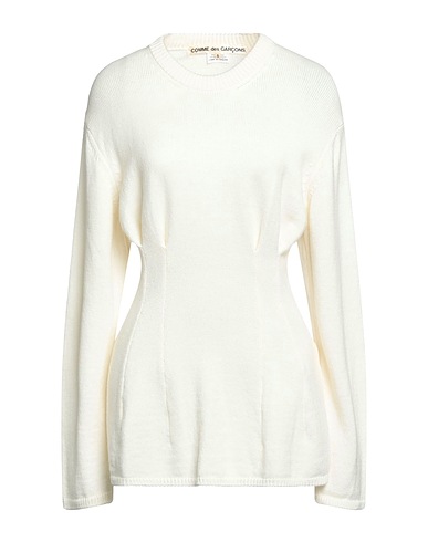 COMME des GARÇONS Jumper Ivory 70% Acrylic, 30% Wool