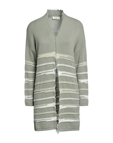 BRUNO MANETTI Cardigan Sage green 100% Virgin Wool