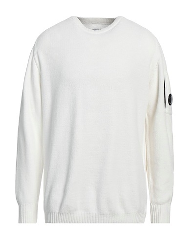 C.P. COMPANY Jumper White 100% Cotton