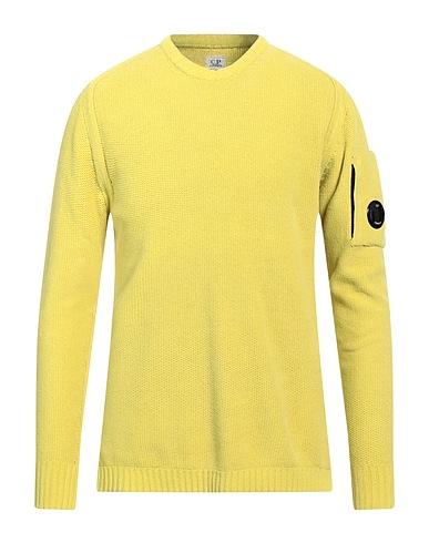 C.P. COMPANY Pullover Limettengrün 100% Baumwolle