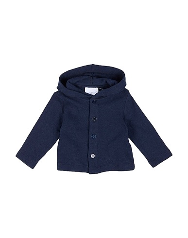 LE PETIT COCO Cardigan Midnight blue 69% Cotton, 19% Polyacrylic, 5% Other Fibres, 4% Elastane, 3% Viscose