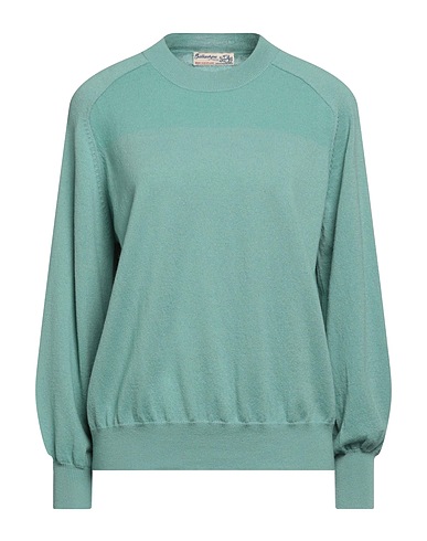 BALLANTYNE of PEEBLES Maglia in Cachemire Verde 100% Cachemire