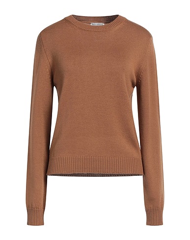 BALLANTYNE Pullover Khaki 100% Wolle
