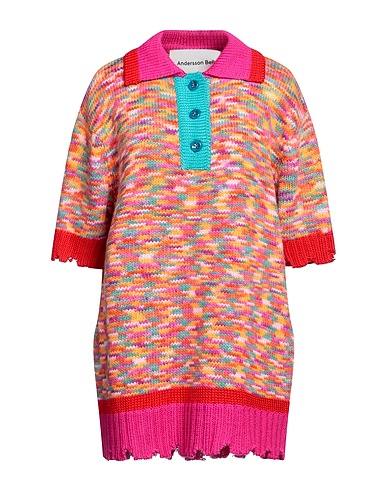 ANDERSSON BELL Sweater Fuchsia 50% Wool, 49% Acrylic, 1% Polyurethane