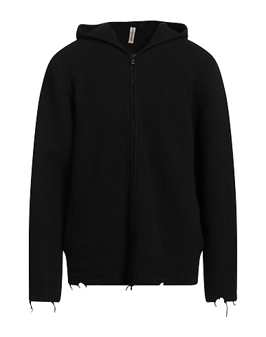 GIORGIO BRATO Cardigan Nero 100% Lana Vergine