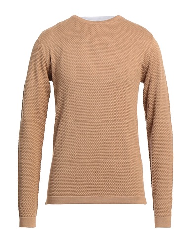 HAMAKI-HO Jumper Camel 50% Cotton, 50% Acrylic
