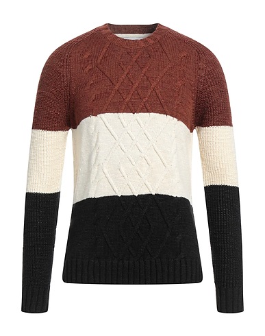 HAMAKI-HO Jumper Brown 70% Acrylic, 20% Cotton, 10% Wool