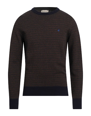 BROOKSFIELD Pullover Nachtblau 83% Schurwolle, 9% Acryl, 6% Wolle, 2% Viskose