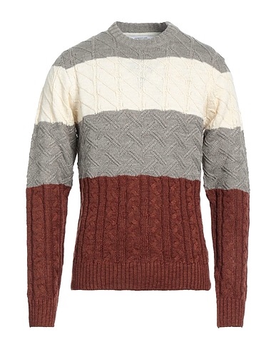 HAMAKI-HO Pullover Grau 70% Acryl, 20% Baumwolle, 10% Wolle