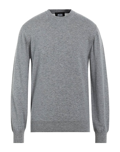 ALPHA STUDIO Pullover Grigio 100% Lana