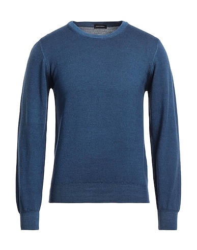 ANGELO NARDELLI Jumper Blue 100% Merino Wool