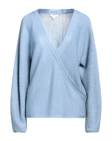 VINCE. Jumper Light blue 43% Wool, 32% Polyamide, 25% Mohair wool