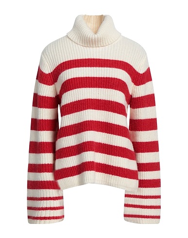 BAUM UND PFERDGARTEN Polo neck Red 41% Wool, 30% Alpaca wool, 29% Polyamide