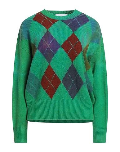 VANISÉ Jumper Green 90% Merino Wool, 10% Cashmere