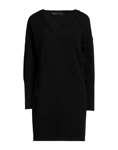 FEDERICA TOSI Jumper Black 90% Wool, 10% Cashmere