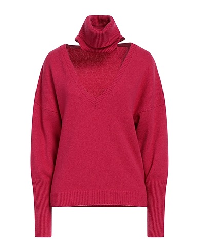 FEDERICA TOSI Sweater Magenta 90% Virgin Wool, 10% Cashmere