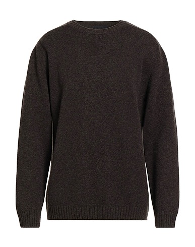 DANIELE FIESOLI Sweater Charcoal 100% Merino Wool