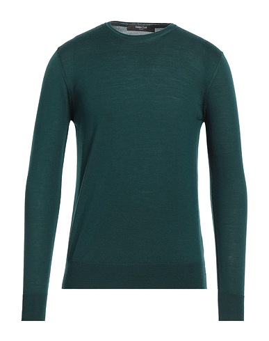 GOLDEN CRAFT 1957 Jumper Dark green 100% Merino Wool