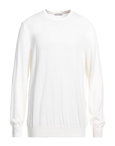 JOHN WELLINGTON Jumper Off white 100% Virgin Wool
